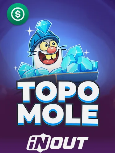 Topo Mole pokie by InOut at Win Crown