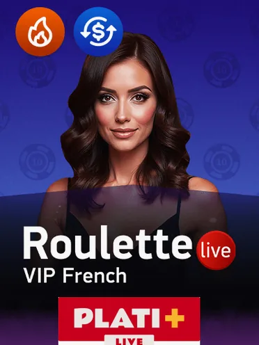 Live Roulette French VIP live table by Platipus Live at Win Crown
