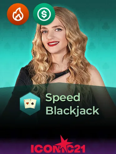 Speed Blackjack live table by Better Live at Win Crown